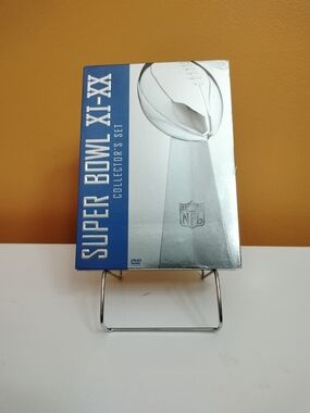 NFL Films Super Bowl XI-XX Collector's Set 5-Disc DVD Box - Silver & Blue